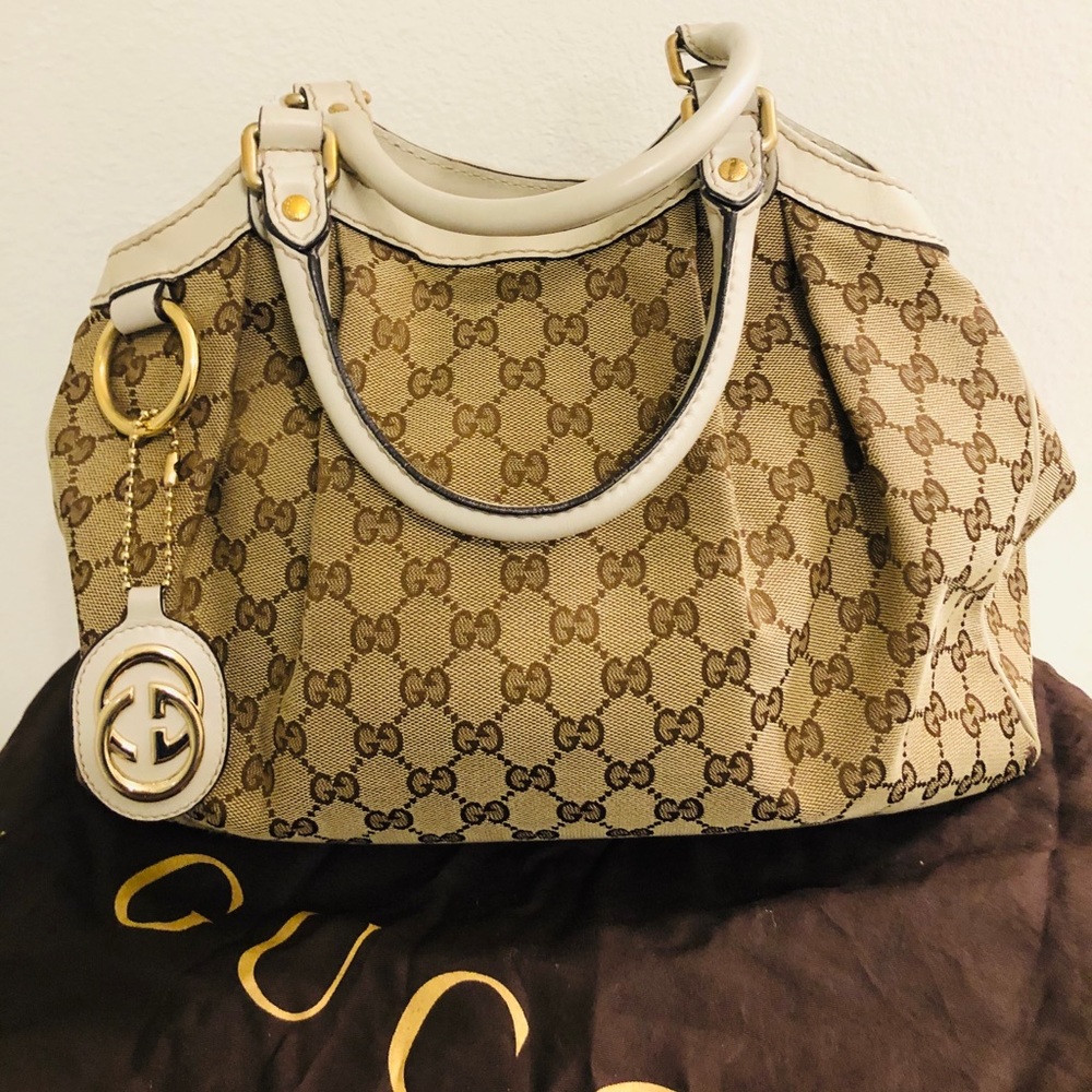 Gucci Monogram Medium Sykes Tote